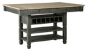 Tyler Creek - Rectangular Dining Room Counter Table - Black / Gray – Counter Tables by Signature Design by Ashley® at Furniture Wholesale Plus , Nashville furniture store