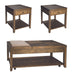 Mitchell - 3 Piece Table Set (1 Cocktail 2 End Tables) - Nutmeg – Table Sets by Liberty Furniture at Furniture Wholesale Plus , Nashville furniture store