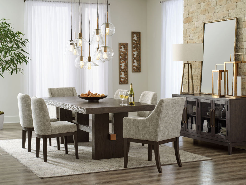 Burkhaus - Dining Room Set – 8 + Piece Dining Room Sets by Signature Design by Ashley® at Furniture Wholesale Plus , Nashville furniture store