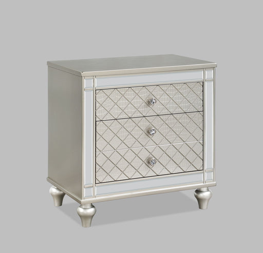 Cristian - Nightstand - Champagne - Premium Accent Nightstands from Crown Mark - Just $339! Shop now at Furniture Wholesale Plus  We are the best furniture store in Nashville, Hendersonville, Goodlettsville, Madison, Antioch, Mount Juliet, Lebanon, Gallatin, Springfield, Murfreesboro, Franklin, Brentwood