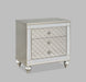 Cristian - Nightstand - Champagne – Accent Nightstands by Crown Mark at Furniture Wholesale Plus , Nashville furniture store