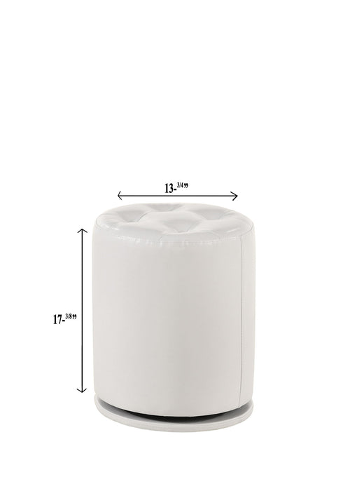 Morgan - Round Swivel Stool - Premium Vanity Stools from Crown Mark - Just $89! Shop now at Furniture Wholesale Plus  We are the best furniture store in Nashville, Hendersonville, Goodlettsville, Madison, Antioch, Mount Juliet, Lebanon, Gallatin, Springfield, Murfreesboro, Franklin, Brentwood