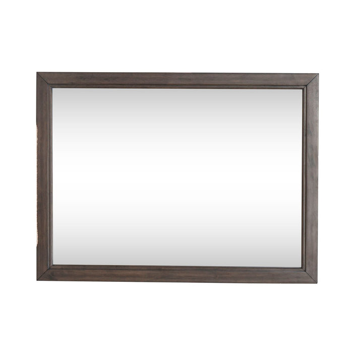 Modern Edge - Landscape Mirror - Caffe – Landscape Mirrors by Liberty Furniture at Furniture Wholesale Plus , Nashville furniture store