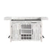 Rogen Rustic - Bar Table With Ice Tray, USB And Power - Rustic White – Bar Tables by Elements International at Furniture Wholesale Plus , Nashville furniture store