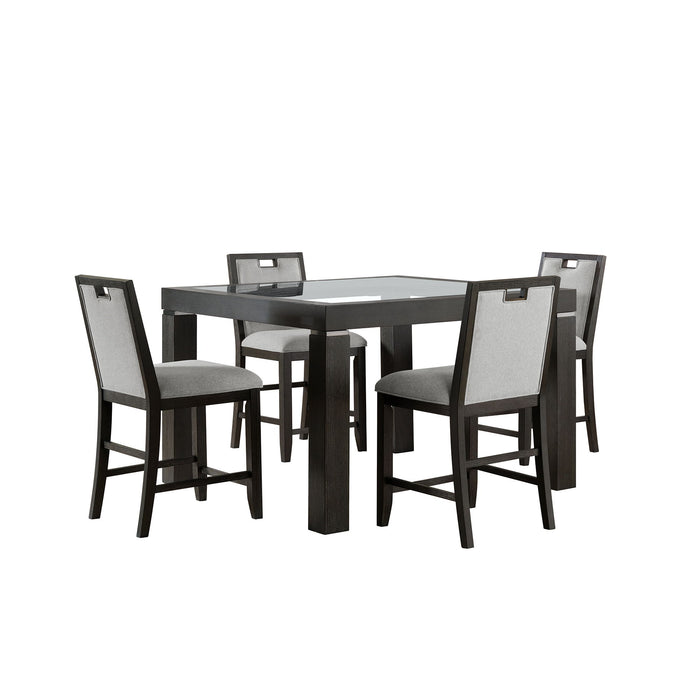 Elodie - Counter Height Dining Set – 5 Piece Dining Room Sets by Elements International at Furniture Wholesale Plus , Nashville furniture store