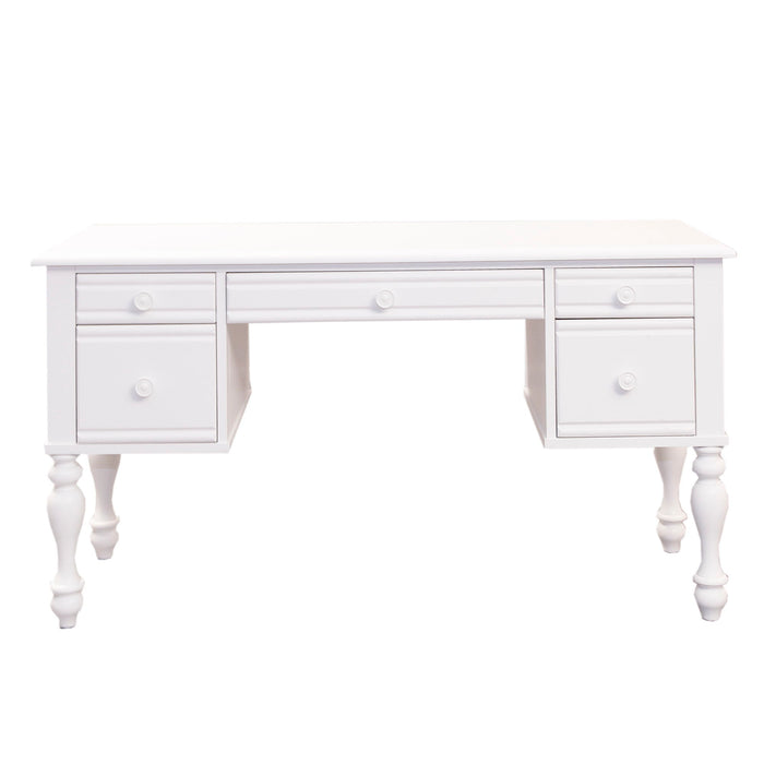 Summer House - Wood Vanity Desk - Oyster White – Vanity Desks by Liberty Furniture at Furniture Wholesale Plus , Nashville furniture store