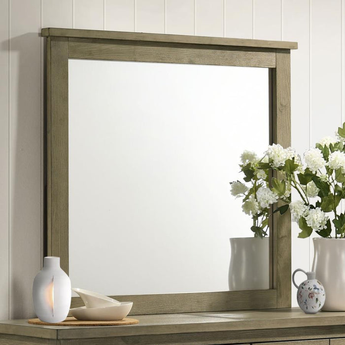 Hazlewood - Dresser Mirror - Vineyard Oak – Mirrors by Coaster Fine Furniture at Furniture Wholesale Plus , Nashville furniture store