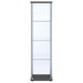 Bellatrix - 4-Shelf Clear Glass Curio Cabinet – Curio Cabinets by CoasterEveryday at Furniture Wholesale Plus , Nashville furniture store