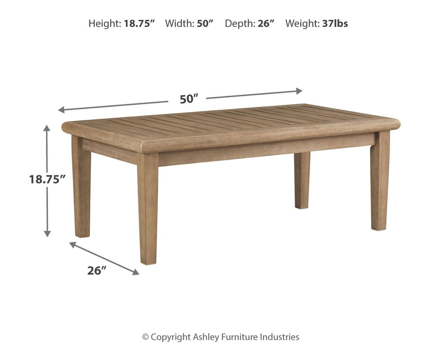 Gerianne - Rectangular Cocktail Table - Brown – Coffee Tables by Signature Design by Ashley® at Furniture Wholesale Plus , Nashville furniture store