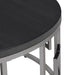 Ester - Round End Table - Chrome – End Tables by Elements International at Furniture Wholesale Plus , Nashville furniture store