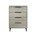 Ernesto - 4-Drawer Chest With Interlock – Accent Chests by Elements International at Furniture Wholesale Plus , Nashville furniture store