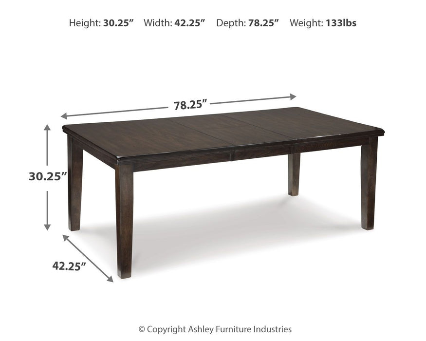 Haddigan - Dining Room Extension Table – Counter Tables by Signature Design by Ashley® at Furniture Wholesale Plus , Nashville furniture store