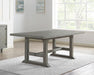 Whitford - Dining Table - Gray – Dining Tables by Steve Silver Furniture at Furniture Wholesale Plus , Nashville furniture store