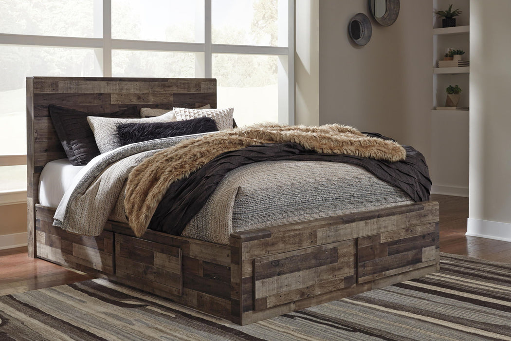 Derekson - Panel Bed – Storage Beds by Benchcraft® at Furniture Wholesale Plus , Nashville furniture store