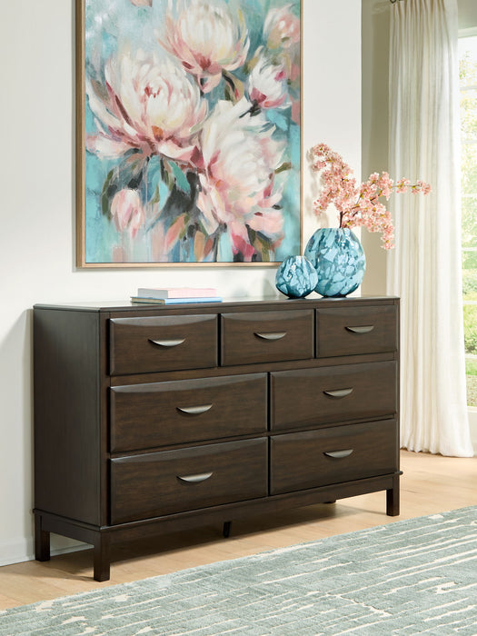 Vanmore - Dresser - Dark Brown – Dressers by Benchcraft® at Furniture Wholesale Plus , Nashville furniture store