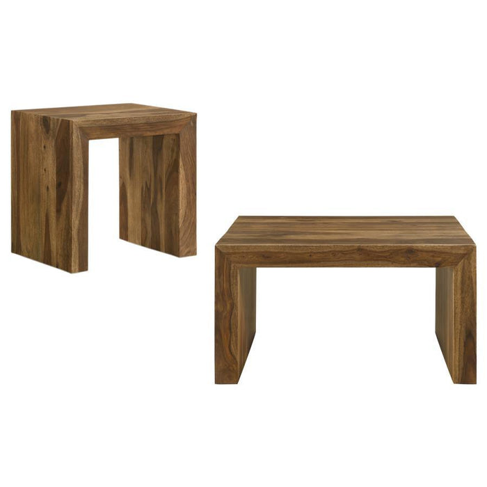 Odilia - Solid Wood Coffee And End Table Set – Table Sets by Coaster Fine Furniture at Furniture Wholesale Plus , Nashville furniture store