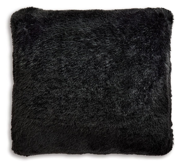 Gariland - Faux Fur Pillow – Throw Pillows by Signature Design by Ashley® at Furniture Wholesale Plus , Nashville furniture store