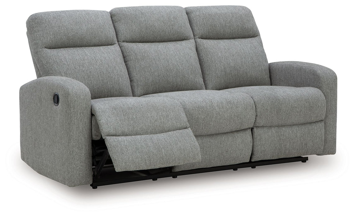 Gauntlet - Reclining Sofa - Sterling – Reclining Sofas by Signature Design by Ashley® at Furniture Wholesale Plus , Nashville furniture store