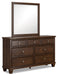 Danabrin - Dresser And Mirror - Brown – Dresser & Mirror by Signature Design by Ashley® at Furniture Wholesale Plus , Nashville furniture store