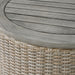 Ollie - Round Coffee Table - Tan – Coffee Tables by Elements International at Furniture Wholesale Plus , Nashville furniture store