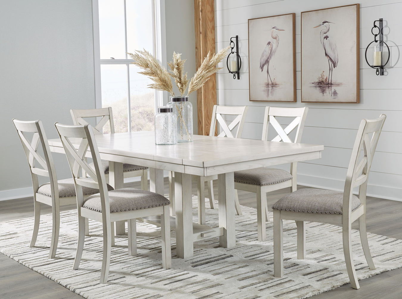 Robbinsdale - Rectangular Dining Room Extension Table Set – 7 Piece Dining Room Sets by Signature Design by Ashley® at Furniture Wholesale Plus , Nashville furniture store