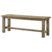 Cardova - 51" Solid Wood Dining Bench - Vineyard Oak – Dining Benches by Coaster Fine Furniture at Furniture Wholesale Plus , Nashville furniture store
