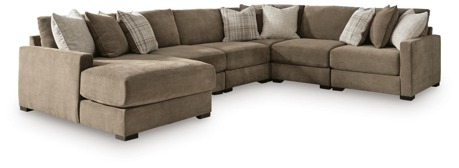 Camellia-Court - Sectional – Stationary Sectionals by Benchcraft® at Furniture Wholesale Plus , Nashville furniture store