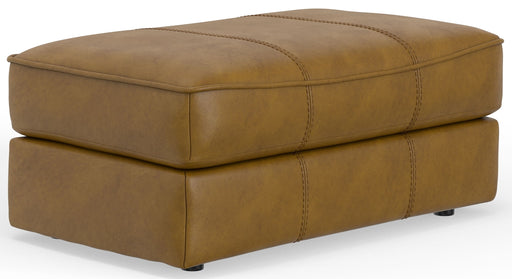 Corvara - Top Grain Italian Leather Match Ottoman - Caramel - Premium Upholstered Ottomans from Jackson - Just $569! Shop now at Furniture Wholesale Plus  We are the best furniture store in Nashville, Hendersonville, Goodlettsville, Madison, Antioch, Mount Juliet, Lebanon, Gallatin, Springfield, Murfreesboro, Franklin, Brentwood