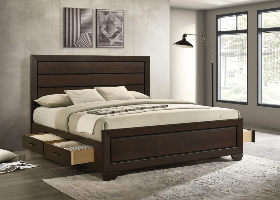 Kauffman - Wood Storage Panel Bed – Storage Beds by CoasterEveryday at Furniture Wholesale Plus , Nashville furniture store