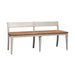 Farmhouse Reimagined - Bench - Antique White / Chestnut Tops – Dining Benches by Liberty Furniture at Furniture Wholesale Plus , Nashville furniture store