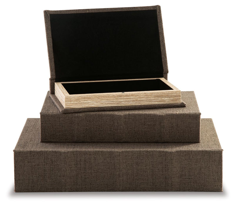 Jolina - Box Set – Baskets & Boxes by Signature Design by Ashley® at Furniture Wholesale Plus , Nashville furniture store
