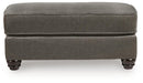 Tallow Creek - Ottoman - Shadow – Upholstered Ottomans by Signature Design by Ashley® at Furniture Wholesale Plus , Nashville furniture store