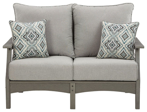 Visola - Gray - Loveseat w/Cushion - Premium Loveseats from Signature Design by Ashley® - Just $1098! Shop now at Furniture Wholesale Plus  We are the best furniture store in Nashville, Hendersonville, Goodlettsville, Madison, Antioch, Mount Juliet, Lebanon, Gallatin, Springfield, Murfreesboro, Franklin, Brentwood