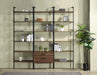 Owens - 3 Piece Wall Mounted Bookshelf Set - Walnut - Premium 3 Piece Home Office Sets from Coaster Fine Furniture - Just $1079! Shop now at Furniture Wholesale Plus  We are the best furniture store in Nashville, Hendersonville, Goodlettsville, Madison, Antioch, Mount Juliet, Lebanon, Gallatin, Springfield, Murfreesboro, Franklin, Brentwood