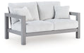 Hurley Park - Gray - Loveseat With Cushion - Premium Loveseats from Signature Design by Ashley® - Just $1068! Shop now at Furniture Wholesale Plus  We are the best furniture store in Nashville, Hendersonville, Goodlettsville, Madison, Antioch, Mount Juliet, Lebanon, Gallatin, Springfield, Murfreesboro, Franklin, Brentwood