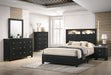 Cadence - Nightstand - Black – Accent Nightstands by Crown Mark at Furniture Wholesale Plus , Nashville furniture store