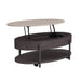 Nica - Lift Top Coffee Table - White And Brown – Coffee Tables by Elements International at Furniture Wholesale Plus , Nashville furniture store