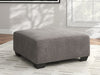 Clarington - Oversized Accent Ottoman - Greystone – Accent Ottomans by Signature Design by Ashley® at Furniture Wholesale Plus , Nashville furniture store