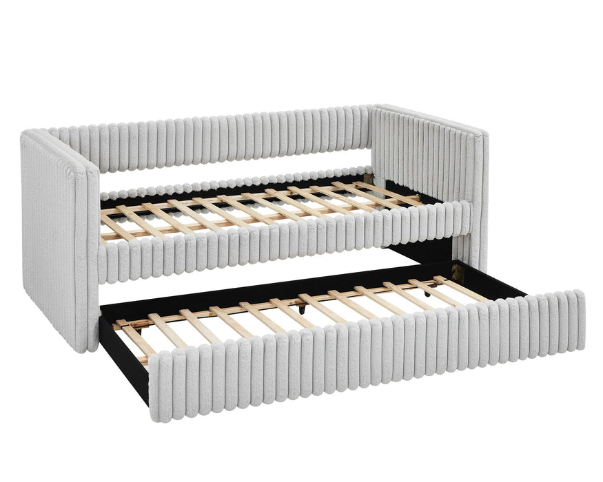 Hailey - Daybed - Light Gray – Daybeds by Crown Mark at Furniture Wholesale Plus , Nashville furniture store