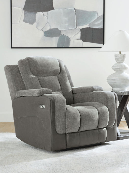 Mixed Motion - Power Recliner With Adjustable Headrest – Reclining Chairs by Signature Design by Ashley® at Furniture Wholesale Plus , Nashville furniture store