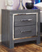 Lodanna - Two Drawer Night Stand - Gray – Accent Nightstands by Signature Design by Ashley® at Furniture Wholesale Plus , Nashville furniture store