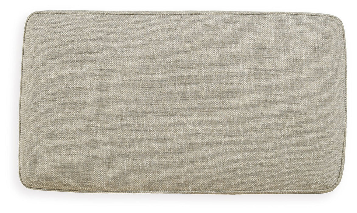 Asanti - Ottoman - Fog – Accent Ottomans by Benchcraft® at Furniture Wholesale Plus , Nashville furniture store