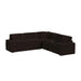 Corsicana - 6 Piece Sectional Set - Masis Espresso – Stationary Sectionals by Elements International at Furniture Wholesale Plus , Nashville furniture store