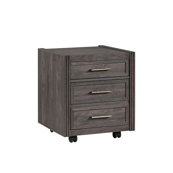 Modern Edge - Castered Filing Cabinet - Caffe – Filing Cabinets by Liberty Furniture at Furniture Wholesale Plus , Nashville furniture store