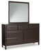 Vanmore - Dresser And Mirror - Dark Brown – Dresser & Mirror by Signature Design by Ashley® at Furniture Wholesale Plus , Nashville furniture store