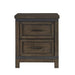 Thornwood Hills - 2 Drawer Nightstand - Rock Beaten Brown – Nightstands by Liberty Furniture at Furniture Wholesale Plus , Nashville furniture store