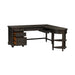 Harvest Home - L Shaped Desk - Chalkboard – Corner Desks by Liberty Furniture at Furniture Wholesale Plus , Nashville furniture store