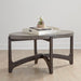 Cascade - Oval Cocktail Table - Wirebrush Rustic Brown – Cocktail Tables by Liberty Furniture at Furniture Wholesale Plus , Nashville furniture store