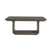 Hollywood Park - Rectangular Dining Table With Leaf - Dark Gray – Dining Tables with Extensions by Elements International at Furniture Wholesale Plus , Nashville furniture store