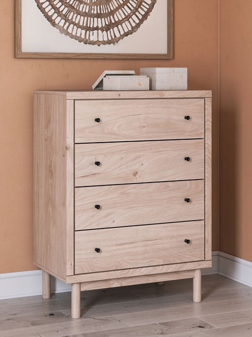 Arloster - Four Drawer Chest - Tan – Accent Chests by Signature Design by Ashley® at Furniture Wholesale Plus , Nashville furniture store